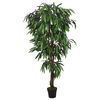 vidaXL Umel&yacute; mangov&yacute; strom 450 listov 120 cm zelen&yacute;
