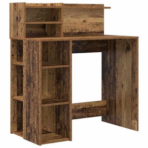 vidaXL St&ocirc;l Star&eacute; drevo Kompozitn&eacute; drevo 90 x 48 x 101,5 cm