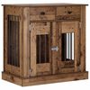 vidaXL N&aacute;bytok pre psa Star&eacute; drevo 80 x 47,5 x 80 cm Kompozitn&eacute; drevo