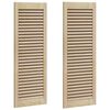 vidaXL Skř&iacute;ňov&eacute; dvere s dverami 2 pcs Pr&iacute;rodn&aacute; 110 x 2,1 x 39,5 cm