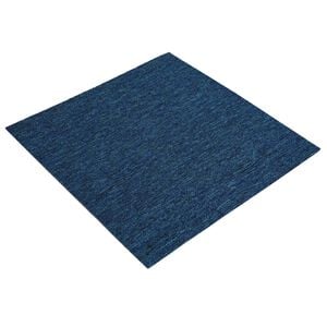 vidaXL Kobercov&aacute; dlaždica Modr&aacute; 50 x 50 cm 36 ks PP a Bit&uacute;men