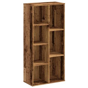 vidaXL Knižnica star&eacute; drevo 50x25x105 cm kompozitn&eacute; drevo