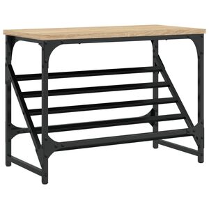 vidaXL Reg&aacute;l na top&aacute;nky dub sonoma 60x30x45 cm kompozitn&eacute; drevo