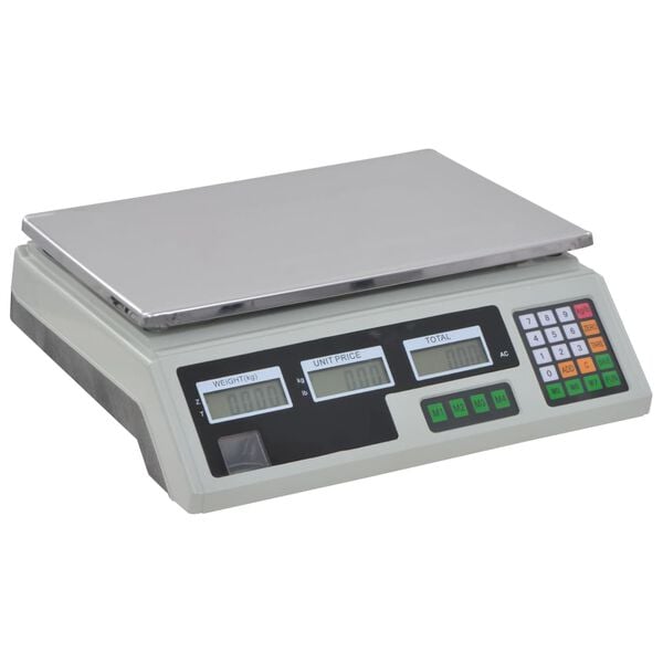 vidaXL Digit&aacute;lna v&aacute;ha 30 kg s nab&iacute;jateľnou bat&eacute;riou