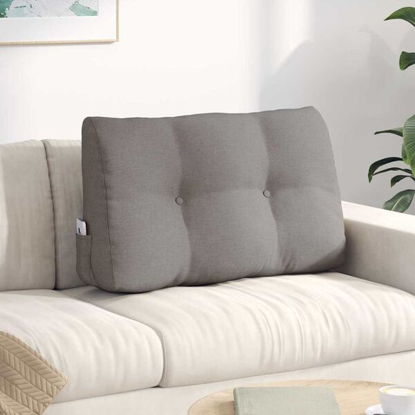 vidaXL Podu&scaron;ka na chrb&aacute;t Sivohned&aacute; 80 x 24 x 50 cm l&aacute;tka