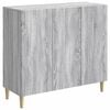 vidaXL Serv&iacute;rovacia skriňa Siv&aacute; sonoma 89 x 34,5 x 80 cm