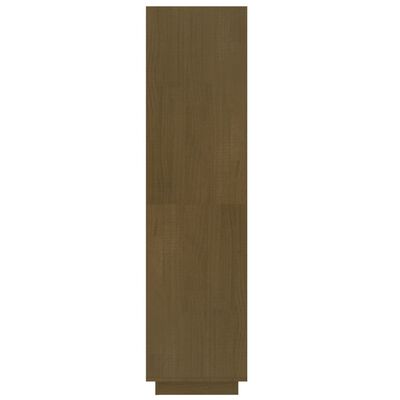 vidaXL Knižnica/deliaca stena medovo-hnedá 60x35x135cm borovicové drevo
