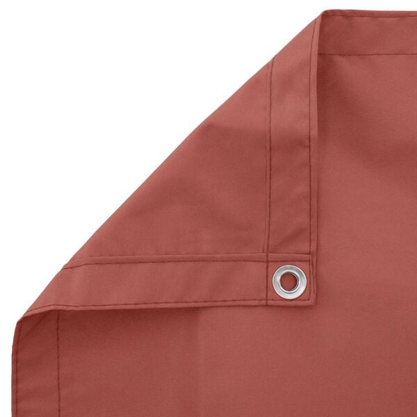 vidaXL Balk&oacute;nov&aacute; obrazovka Tehlov&aacute; 110 x 700 cm Oxfordsk&aacute; l&aacute;tka