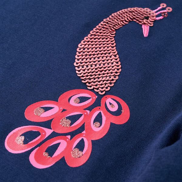 Detsk&eacute; tričko s dlh&yacute;mi ruk&aacute;vmi n&aacute;morn&iacute;cke modr&eacute; 92