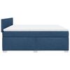 vidaXL Posteľn&yacute; r&aacute;m boxspring s matracom modr&yacute; 180x200 cm l&aacute;tka