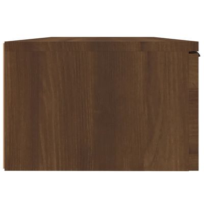 vidaXL Nástenné skrinky 2 ks hnedý dub 68x30x20 cm spracované drevo