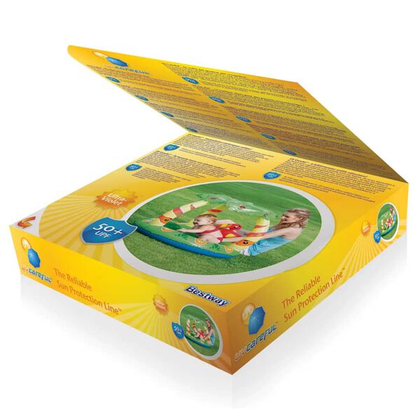 Bestway Detsk&yacute; baz&eacute;n UV Careful s mot&iacute;vom džungle, 52179