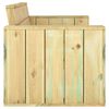 vidaXL 3-dielna z&aacute;hradn&aacute; jed&aacute;lensk&aacute; s&uacute;prava impregnovan&aacute; borovica