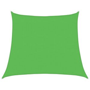 vidaXL Slnečn&aacute; plachta 160 g/m&sup2; lichobežn&iacute;kov&aacute; svetlozelen&aacute; 4/5x4 m HDPE