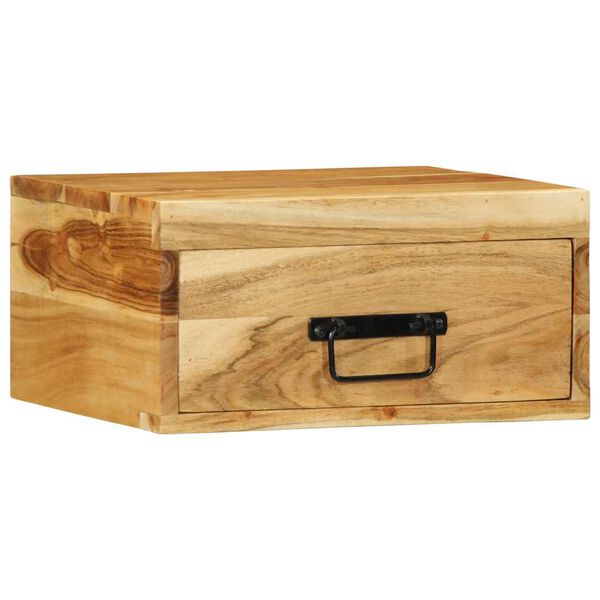 vidaXL N&aacute;stenn&eacute; nočn&eacute; stol&iacute;ky 2 ks mas&iacute;vna ak&aacute;cia