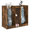 vidaXL Golfov&aacute; skriňa Jednofarebn&yacute; Dymov&aacute; dub 102 x 45 x 85,5 cm