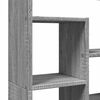 vidaXL Knižnica siv&aacute; sonoma 72x20x120,5 cm kompozitn&eacute; drevo