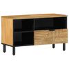 VidaXL TV skrinka Hned&aacute; 80x33x46 cm Mas&iacute;vne drevo Mango