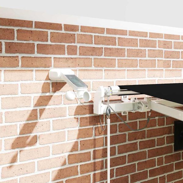 vidaXL Zatemniteľn&aacute; mark&iacute;za Čierna 450 &times; 300 cm Polyester a kov