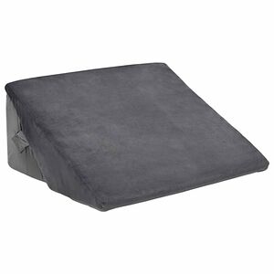 vidaXL Vank&uacute;&scaron; s klinom Siv&aacute; 55 x 55 x 26 cm Pam&auml;ťov&aacute; pena