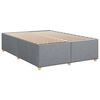 vidaXL Boxspring posteľ s matracom bledosivý 140x190 cm látka
