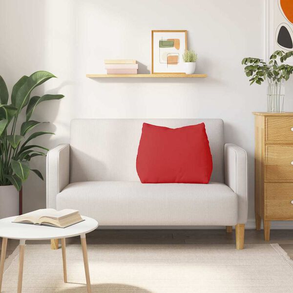 vidaXL Podu&scaron;ka na chrb&aacute;t Červen&aacute; 60 x 20 x 50 cm l&aacute;tka