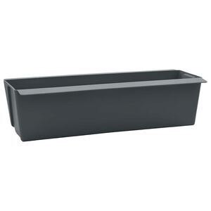 vidaXL Kvetinov&eacute; boxy pre euro palety 24 ks Siv&aacute; 36 x 13,5 x 9,5 cm