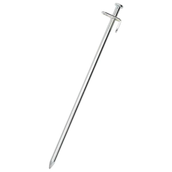 vidaXL Stanov&eacute; kol&iacute;ky 24 ks 30 cm 8 mm pozinkovan&aacute; oceľ