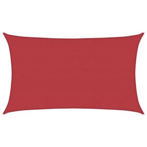 vidaXL Tieniaca plachta 160 g/m&sup2; červen&aacute; 5x8 m HDPE