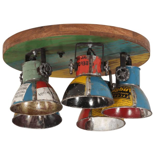 vidaXL Z&aacute;vesn&aacute; lampa 25 W viacfarebn&aacute; 50x50x25 cm E27