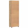 vidaXL Highboard s poličkou FLORIN Remeseln&yacute; dub 60 x 35 x 182 cm