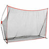 vidaXL Golfov&aacute; tr&eacute;novacia sieť 356x92,5x215 cm kovov&aacute;