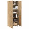 vidaXL Highboard Remeseln&yacute; dub 69,5 x 34 x 180 cm Kompozitn&eacute; drevo