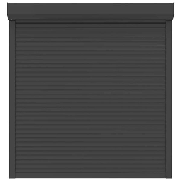 vidaXL Predokenn&aacute; roleta, hlin&iacute;k 140x150 cm, antracitov&aacute;