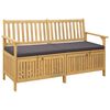 vidaXL &Uacute;ložn&aacute; lavička 2 -Seater 148 x 63 x 84 cm Obdĺžnikov&yacute;