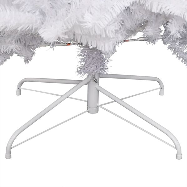 vidaXL Umel&yacute; v&yacute;klopn&yacute; vianočn&yacute; stromček so snehov&yacute;mi vločkami 270 cm