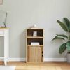 VidaXL Bočná skrinka "ODDA" 40x24x79 cm masívna borovica