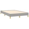 vidaXL Boxspring posteľ s matracom bledosiv&aacute; 120x200 cm l&aacute;tka