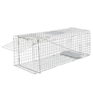 vidaXL Pozinkovan&aacute; pasca na živ&eacute; zvierat&aacute; 80 cm