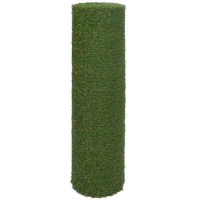 vidaXL Umelý trávnik 1x15 m/20 mm zelený