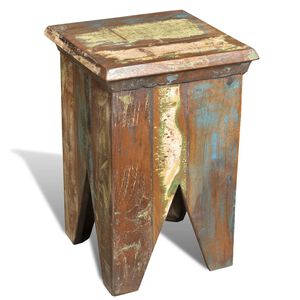 vidaXL Stolička, recyklovan&yacute; mas&iacute;v