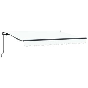 vidaXL Zatemniteľn&aacute; mark&iacute;za Biela 250 x 200 cm l&aacute;tka