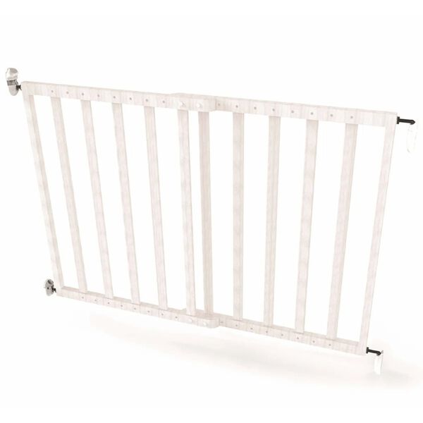 Noma Rozťahovacia bezpečnostn&aacute; z&aacute;brana, 63,5-106 cm, dreven&aacute;, biela, 94153