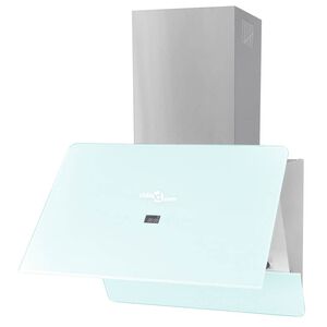 vidaXL Digestor tvrden&eacute; sklo biely 600 mm