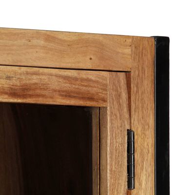 vidaXL Vysoká skrinka 100x40x175 cm, drevený masív sheesham