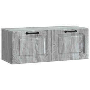 vidaXL N&aacute;stenn&aacute; TV skrinka 78,5 x 31 x 30 cm Siv&aacute; sonoma