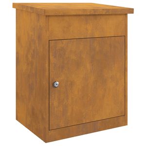 vidaXL Schr&aacute;nka na bal&iacute;ky s &uacute;ložiskom Hrdzav&yacute; 47.5 x 38 x 59 cm