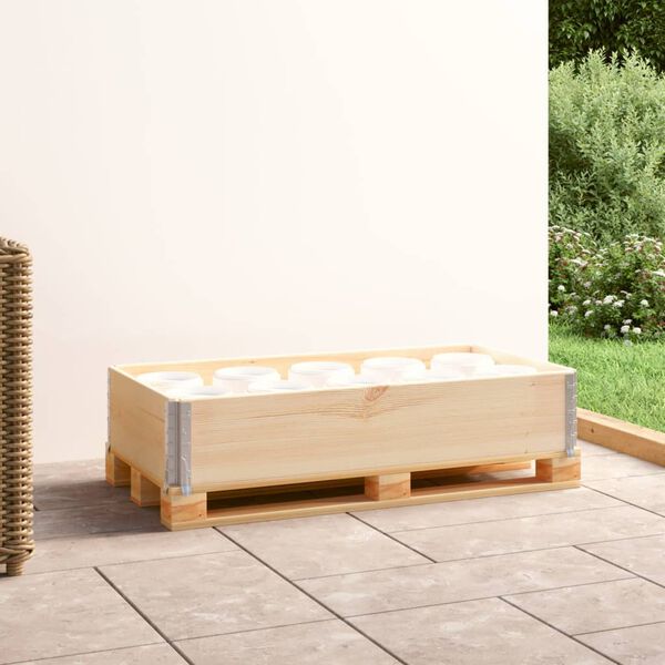 vidaXL Paletov&yacute; n&aacute;stavec 50x100 cm borovicov&yacute; mas&iacute;v