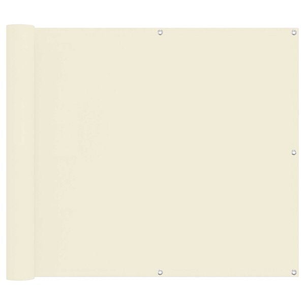 vidaXL Balk&oacute;nov&aacute; obrazovka Kr&eacute;mov&aacute; 100 x 400 cm Oxfordsk&aacute; l&aacute;tka