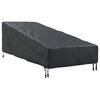 vidaXL Obal na vonkaj&scaron;&iacute; n&aacute;bytok 210 x 80 x 75 cm Obdĺžnikov&yacute; Čierna